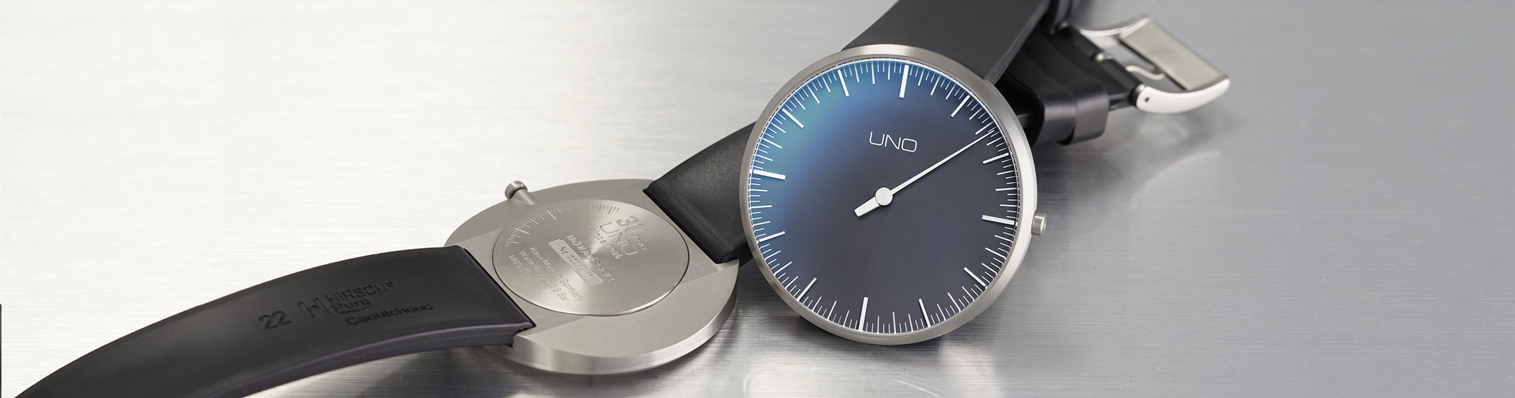 UNO Anniversary Titan Quartz Black Watch